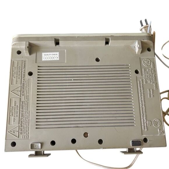 GE Spacemaker Clock Radio Intercom Model 7-4295A - Picture 7 of 8